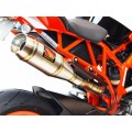 Competition Werkes High Mount GP Slip On Exhaust for the KTM RC 390 (2017+)